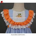 2019 boutique clothing girl Halloween pumpkin dress